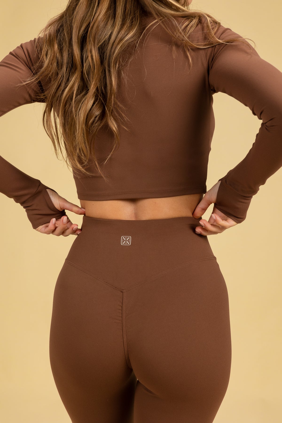 High-Rise Legging Cocoa Clay
