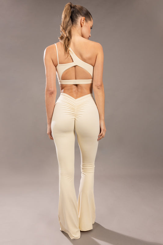 Flare Legging Almond Milk